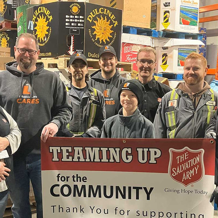 Partnering with the Salvation Army