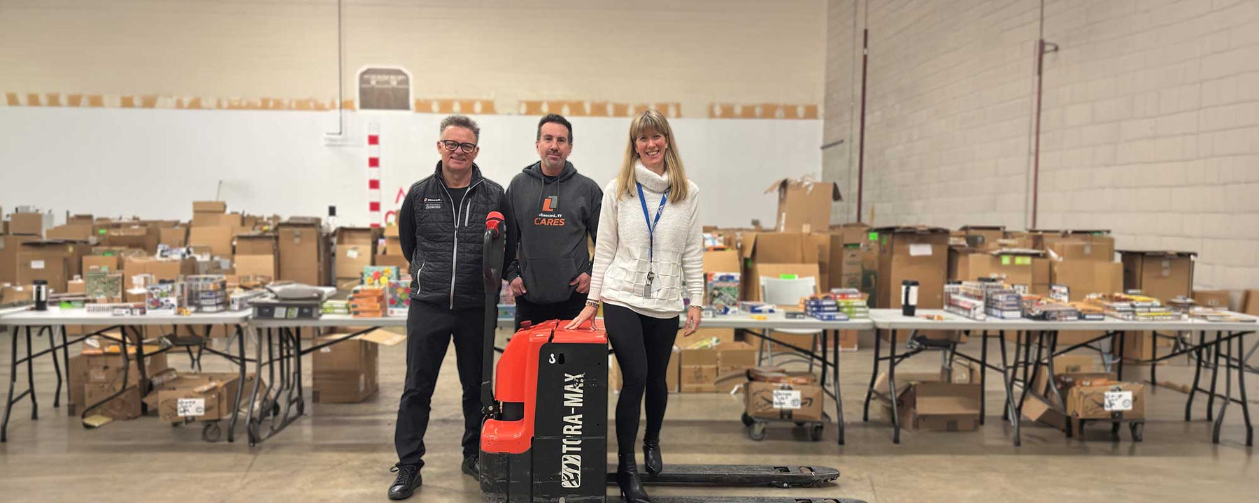 Heavy Lifting for a Good Cause: Our Donation to SHARE Family & Community Services