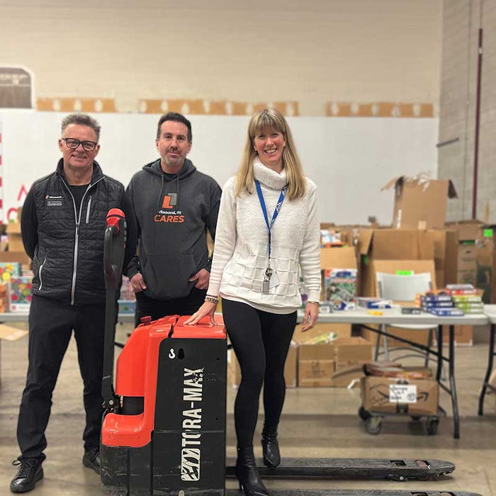 Heavy Lifting for a Good Cause: Our Donation to SHARE Family & Community Services