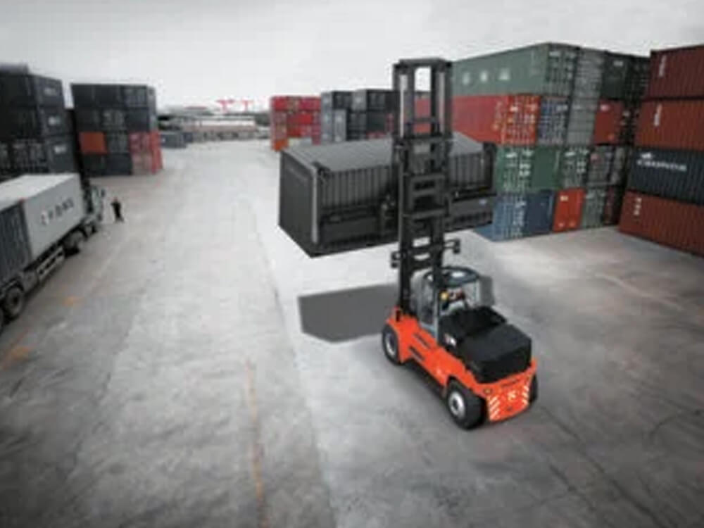 MasonLift Kalmar Electric Empty Container Handler ECG70