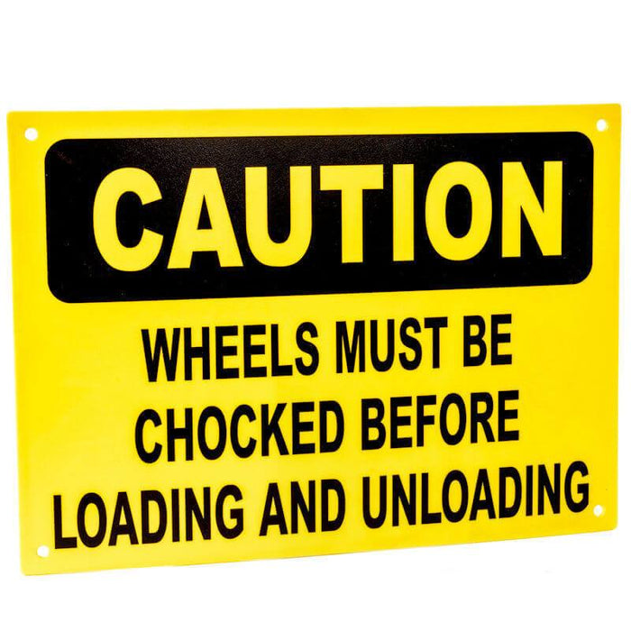 Wheel Chocks System Pieces - Forklift Training Safety Products