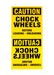 Wheel Chocks System Pieces - Forklift Training Safety Products
