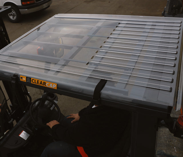 ClearCap™ Polycarbonate Overhead Guard — MasonLift Limited