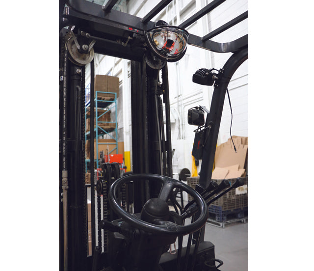 9" Dome Forklift Mirror