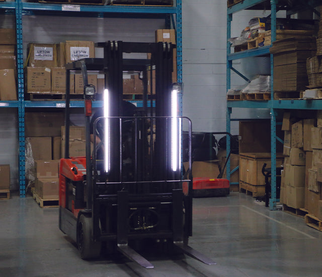 The Forklift PAL Pedestrian Awareness Light System