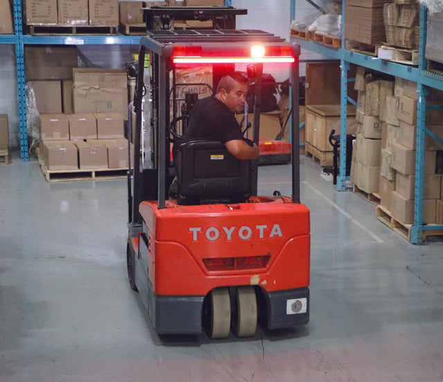 The Forklift PAL Pedestrian Awareness Light System