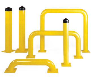 Bollard Posts and Machine Guards - Forklift Training Safety Products