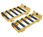 Battery Roller Service Stands - Single, Double, Triple - Forklift Training Safety Products