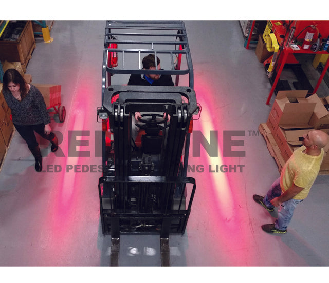 Red-Zone LED Pedestrian Warning Light