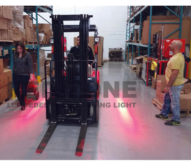 Red-Zone LED Pedestrian Warning Light