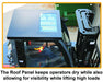 Tuffcab Forklift Panel Cab Enclosure - Forklift Training Safety Products