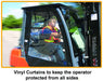 Tuffcab Forklift Panel Cab Enclosure - Forklift Training Safety Products