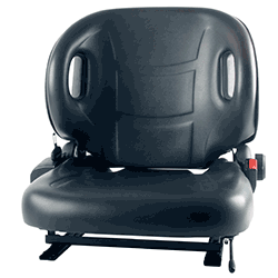Ergonomic Forklift Vinyl Seat - Forklift Training Safety Products